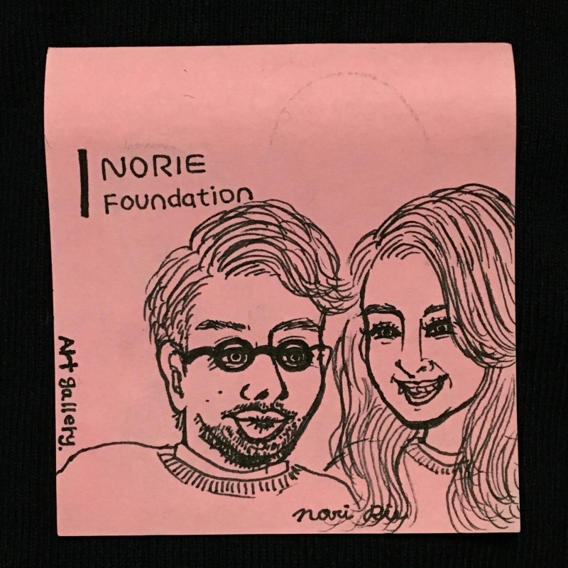 絵画『SKIN』NORRY 3rd_gallery｜NORIE FOUNDATION